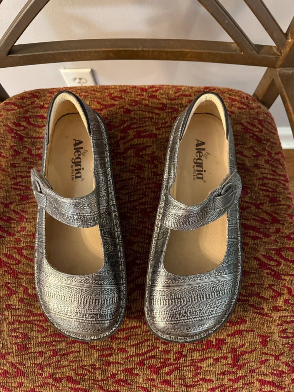Alegria by PG Lite Paloma Mary Jane Shoes - Size 39 - Picture 2 of 9